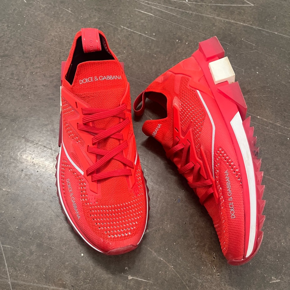 Dolce & Gabbana Men's Bold Red Sneakers